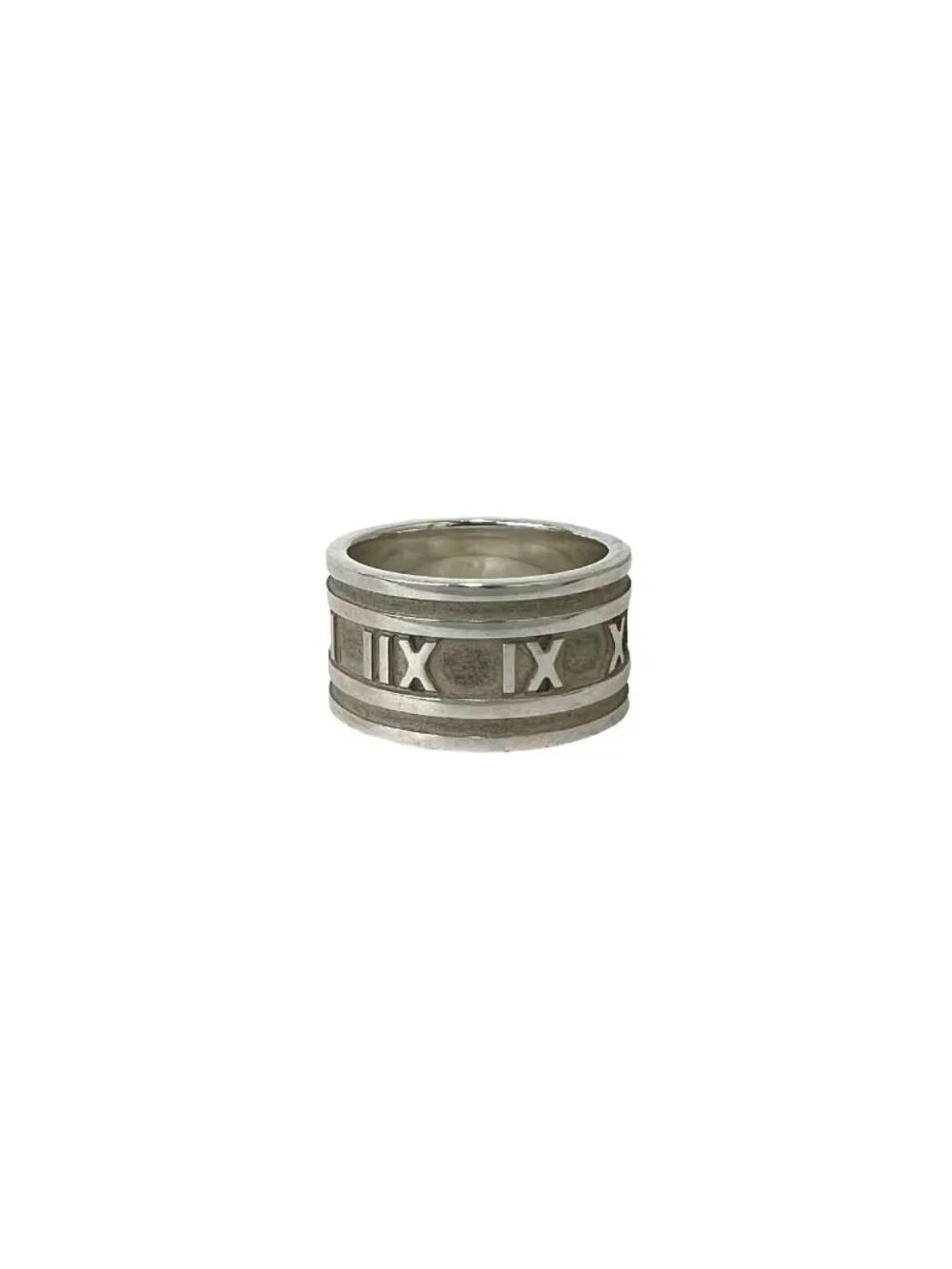 Tiffany & Co Atlas Wide Ring 925 Sterling Silver